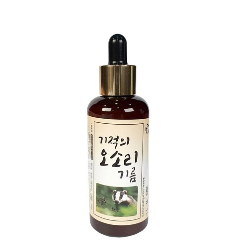 국내산 오소리 기름