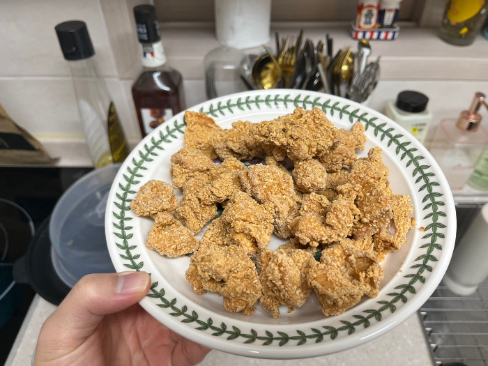 조리 하기 전의 모습