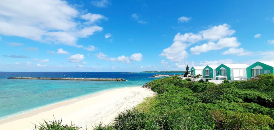 오키나와 해변 사진