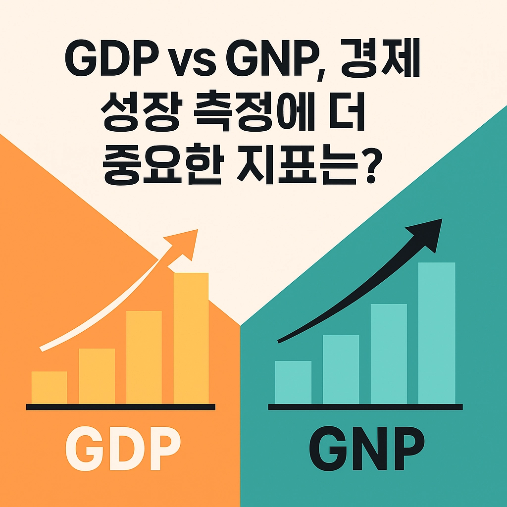 GDP vs GNP, 경제 성장 측정에 더 중요한 지표는