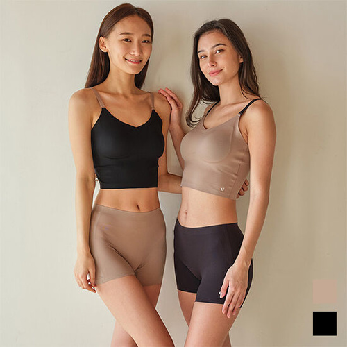 콜스킨 콜스킨 런웨이 심리스 플렉스 크라렛 브라 2컬러 콜라겐 원단