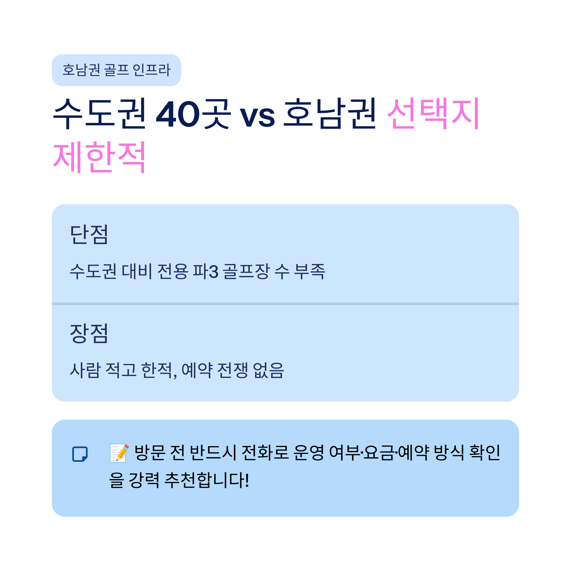 광주 근교 파3 골프장 &amp; 숏게임 연습장 추천❘화순PGA&middot;전남 실전 연습 완벽 가이드 (2026)