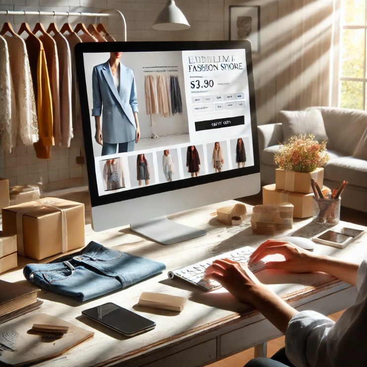 컴퓨터로 온라인쇼핑