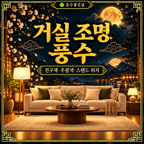 거실-조명-풍수
