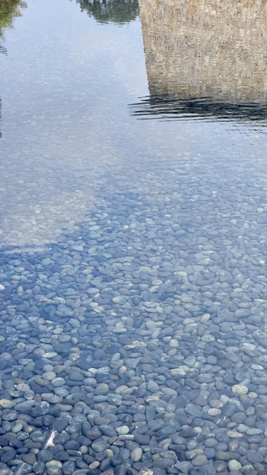 워터가든과 뮤지엄 산 본관