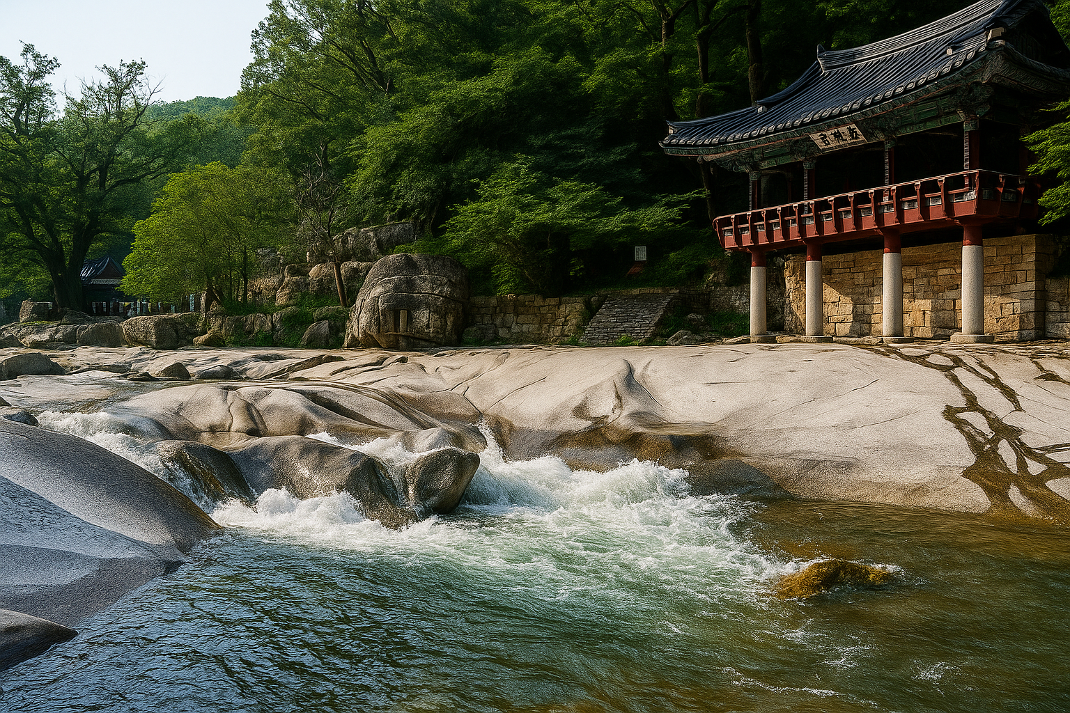 울산 작청전계곡 사진