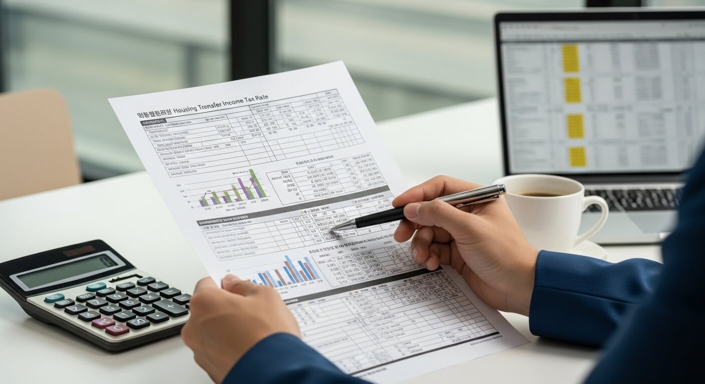 주택 양도소득세율 세율표