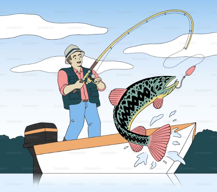 Fishing permitted section of the Han River