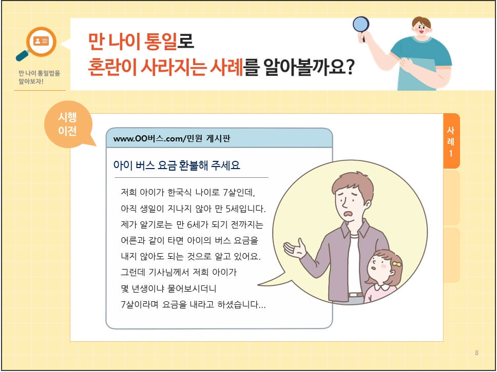 만 나이 계산 방법 및 만 나이 계산기