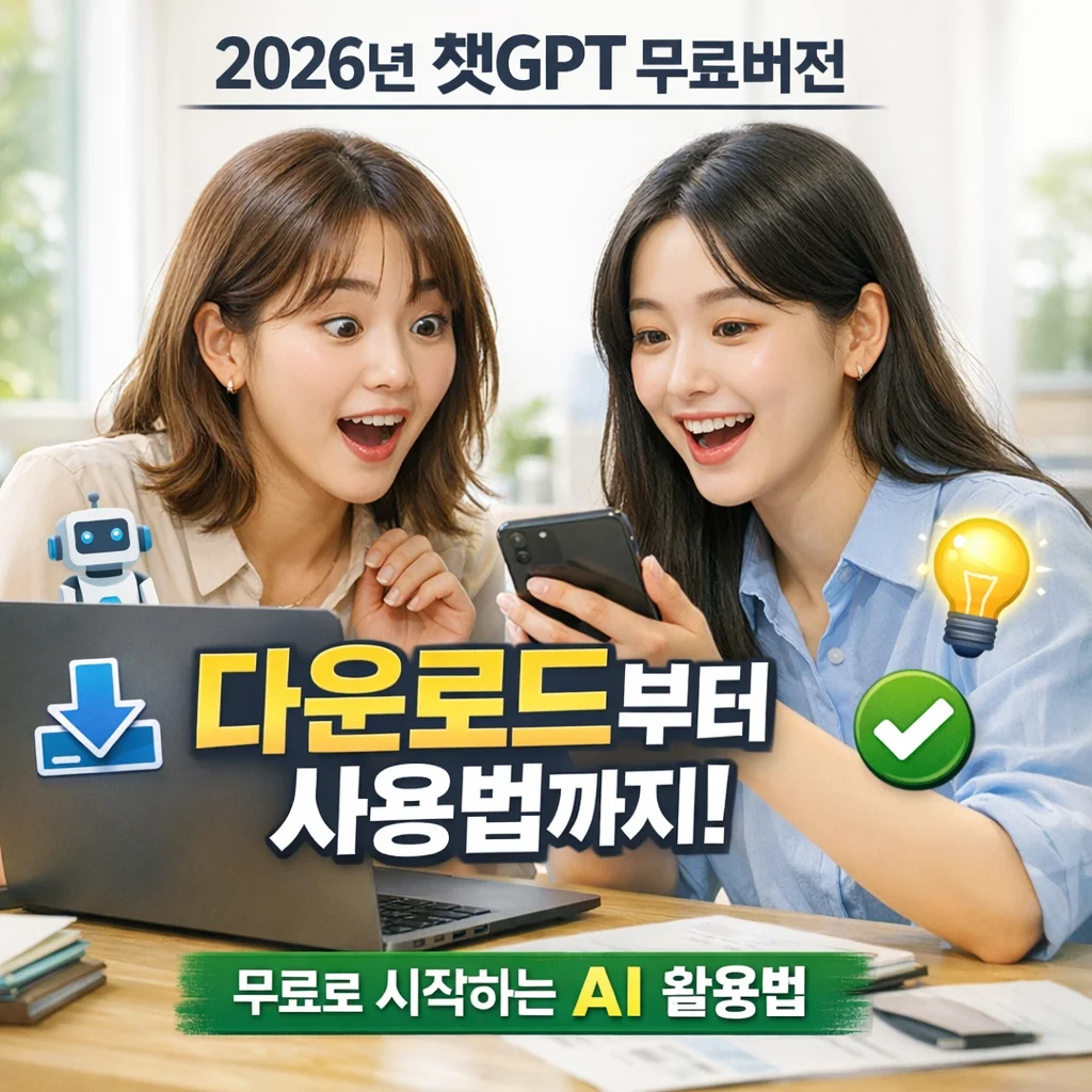 챗gpt 무료 다운로드, 무료 사용법