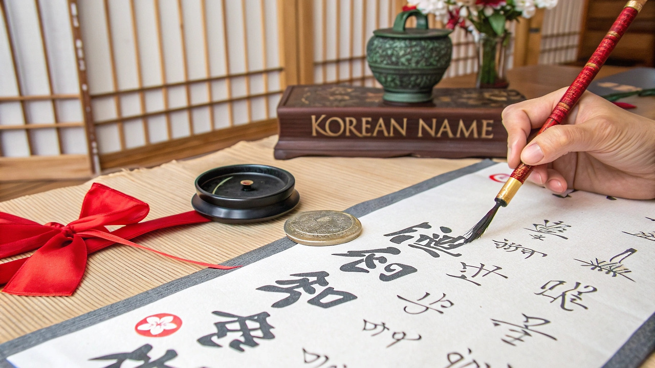 한국 이름에 관한 사진 이름과 운명