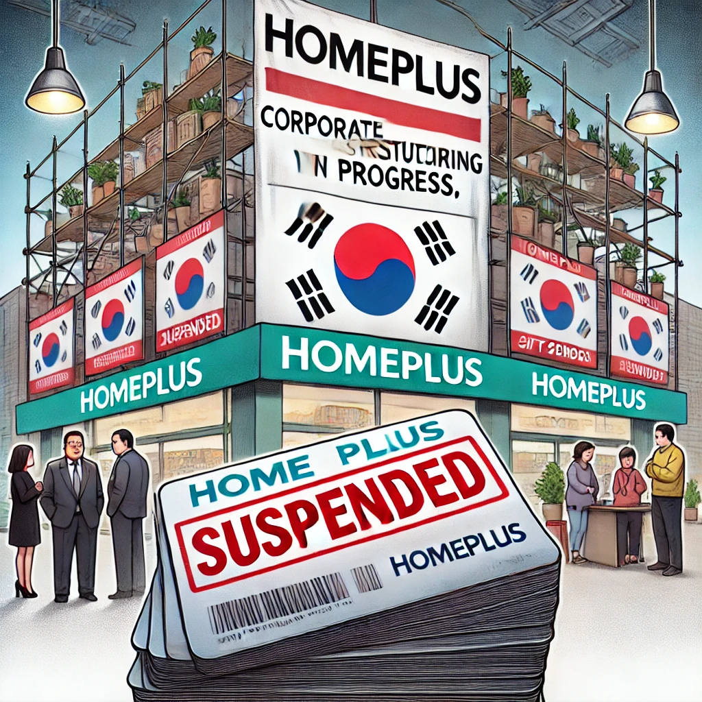 홈플러스 기업회생절차 돌입