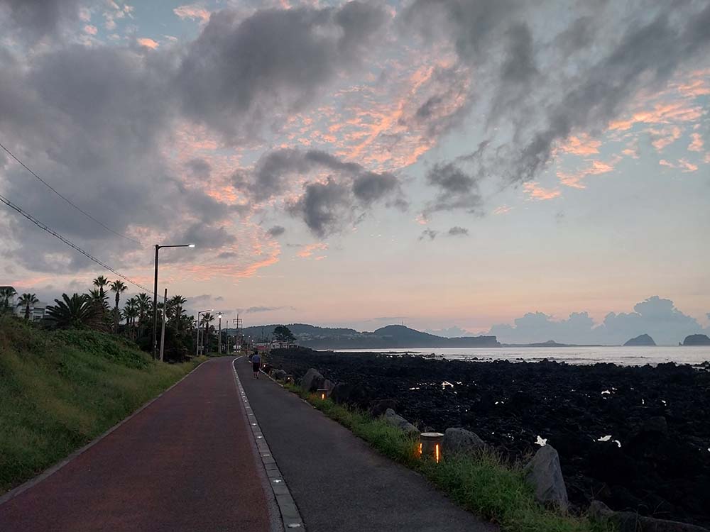 서귀포 법환바다 일출