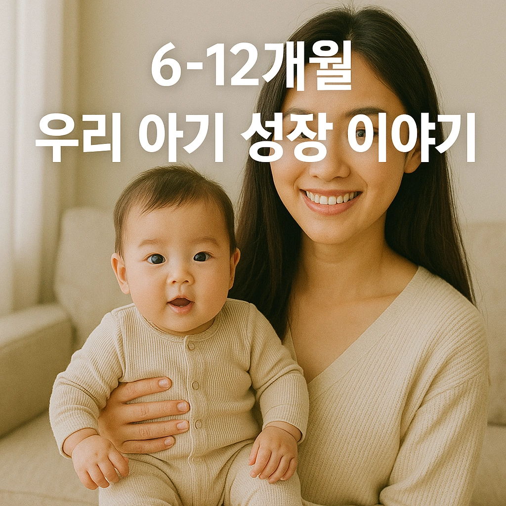6-12개월 아기 발달의 놀라운 변화들