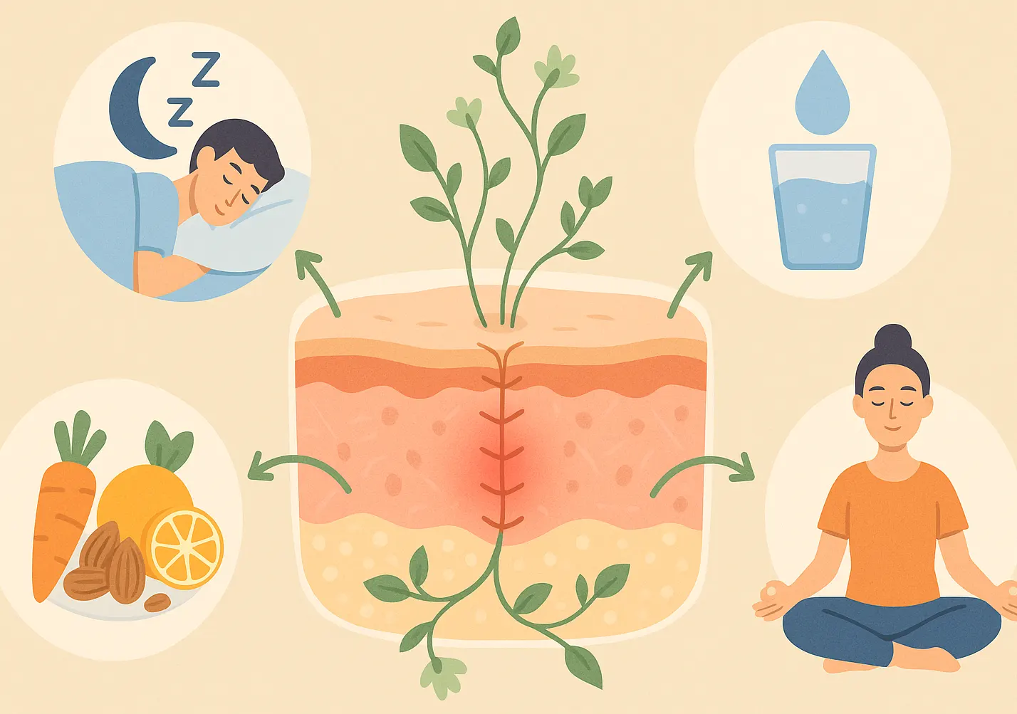 피부 재생을 돕는 라이프 스타일