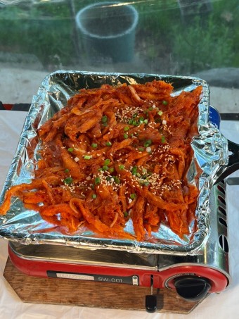 지리산 흑돼지 직화구이 