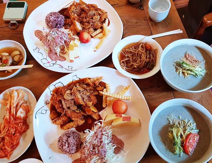 생방송오늘저녁 경주 고조할아버지 한옥 개조 불멍 카페 경양식 돈까스 옛날 돈가스 맛집 추천