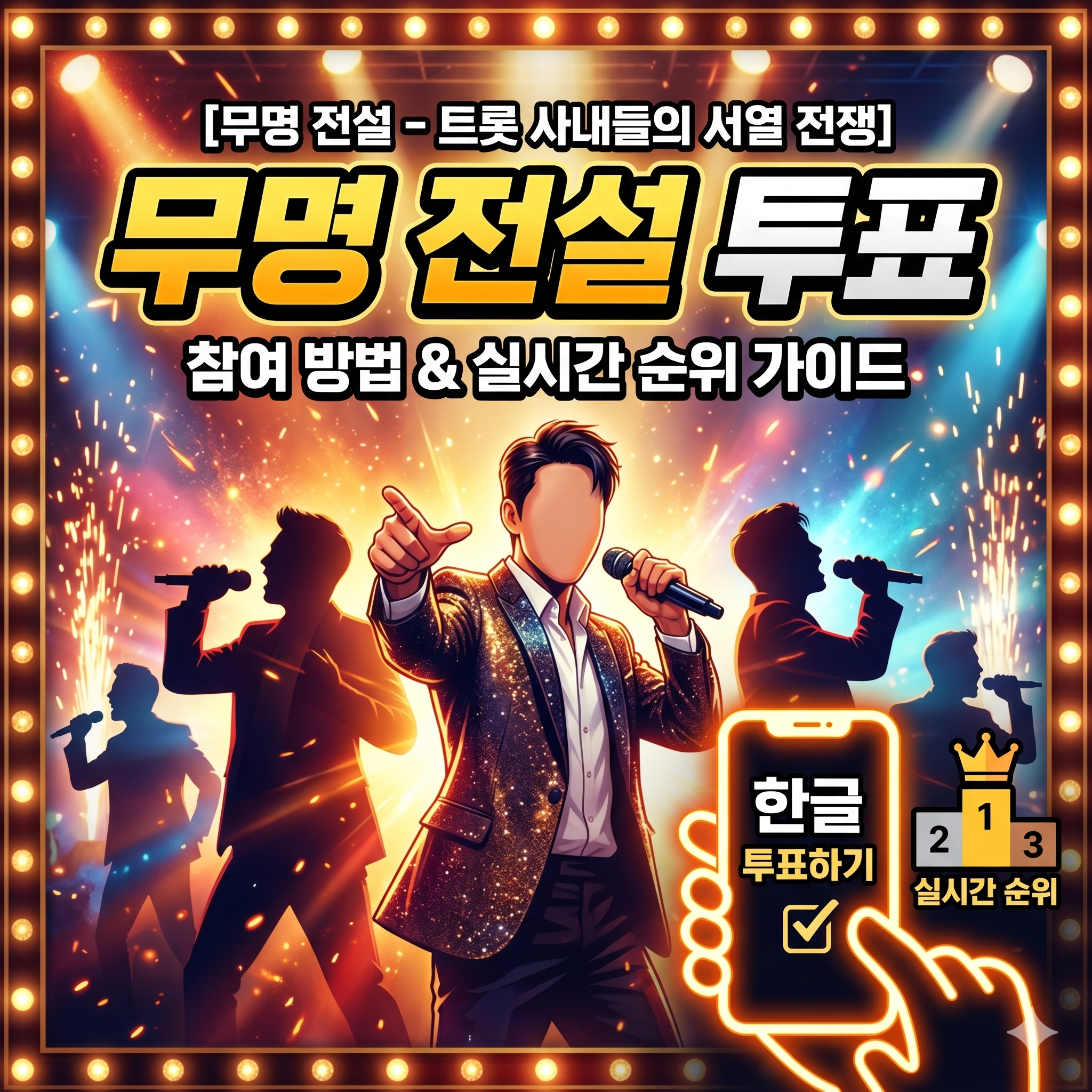 무명 전설 투표 참여 방법 및 실시간 순위 확인 가이드