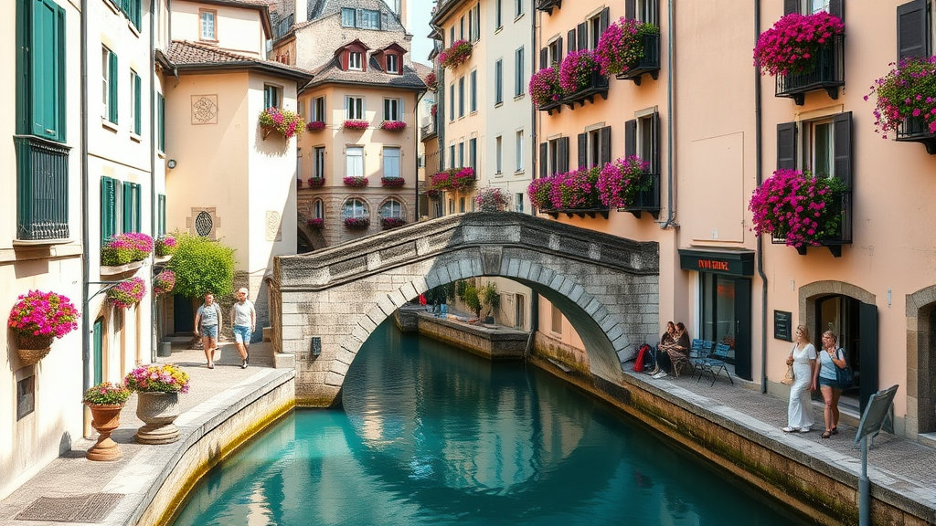 중세 동화 속 운하 도시에서의 감성 산책