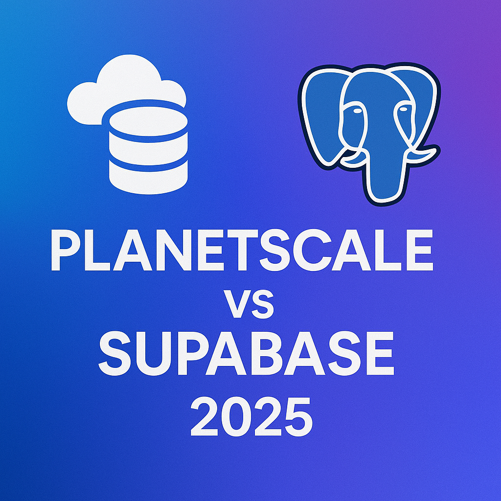 PlanetScale vs Supabase 2025년 비교 가이드 썸네일 이미지