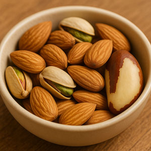 혈압 낮추는 음식 - 견과류