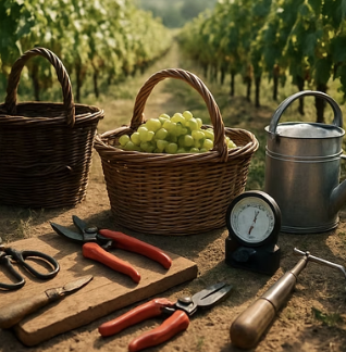 루비로망포도 수확 시기, 언제 따야 가장 당도가 높을까? (잘 익었는지 확인하는 법)