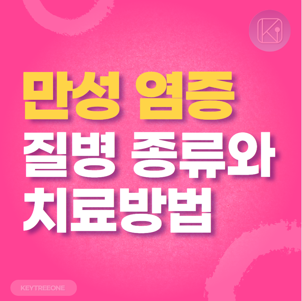 만성 염증으로 인한 질병과 치료방법