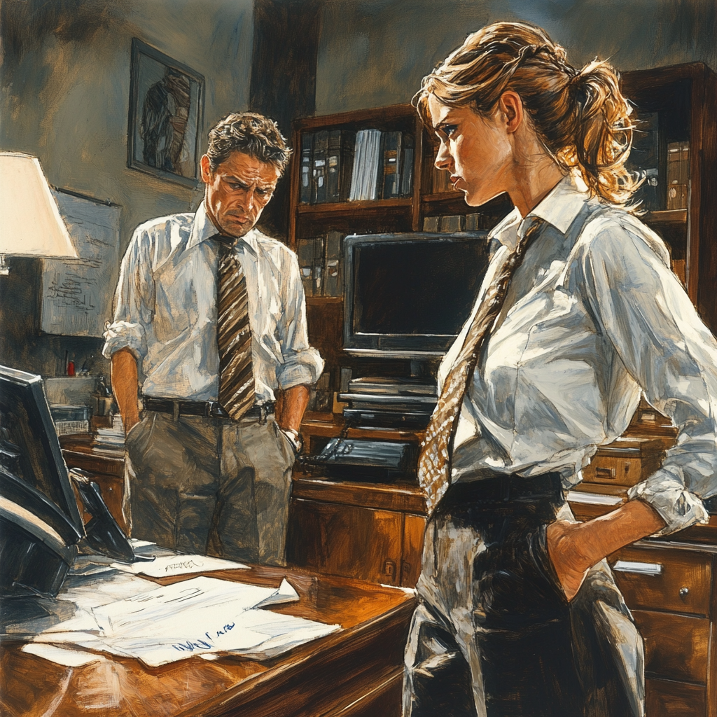 상사한테 혼나는 꿈