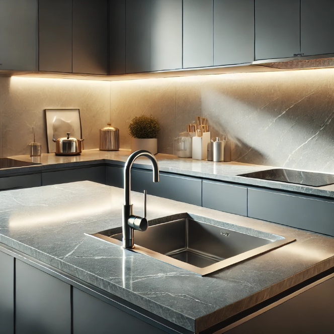 인조 대리석 싱크대