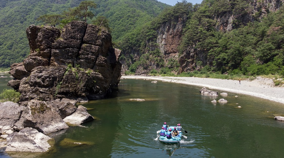동강래프팅 이미지