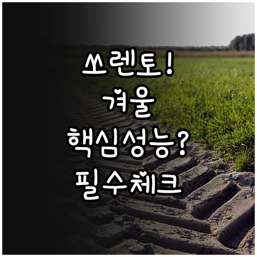 쏘렌토 윈터타이어 235/60R18 ..