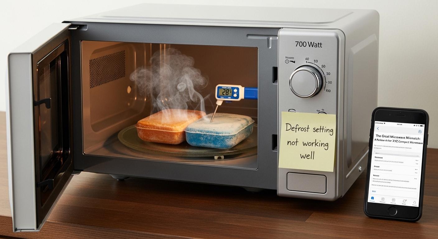 가열 편차 소형 전자레인지 내돈내산 후기