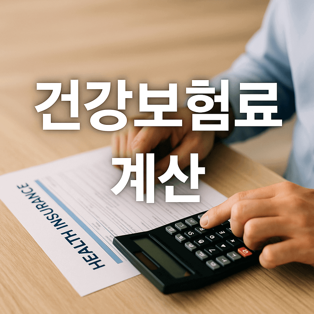 건강 보험료 계산