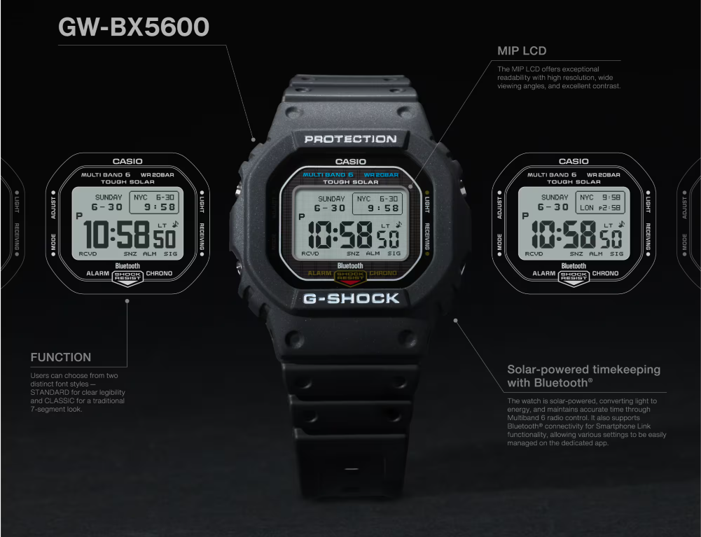 카시오 G-SHOCK GW-BX5600
