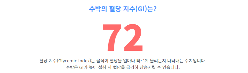 수박 많이 먹으면 혈당이 급증하는 이유와 관리 꿀팁