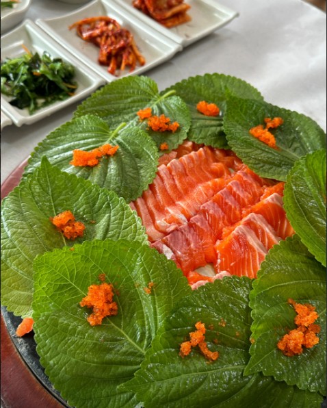 대청호 우연식당 메뉴 이미지