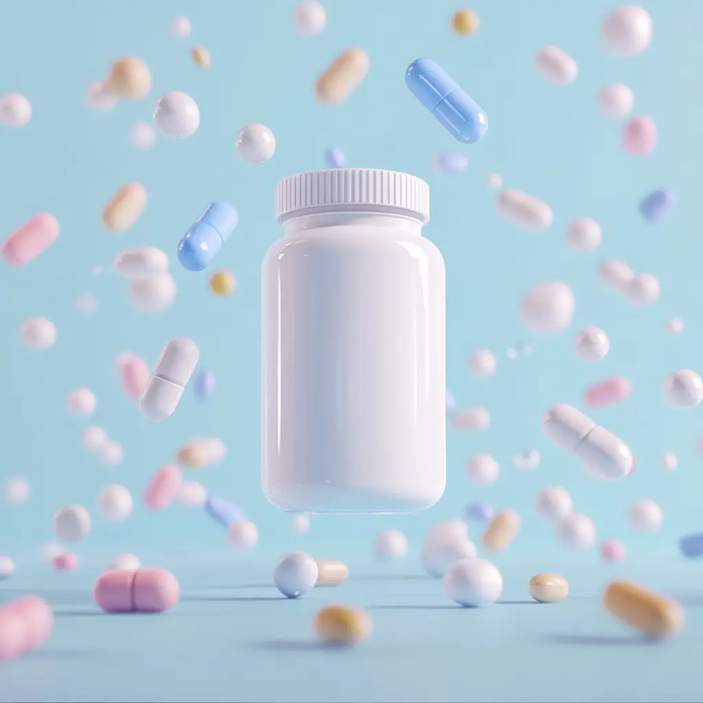 루테인 약통 이미지