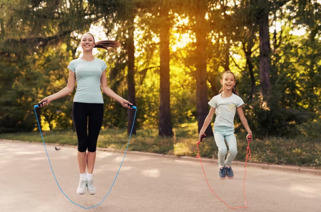 줄넘기운동방법 공원