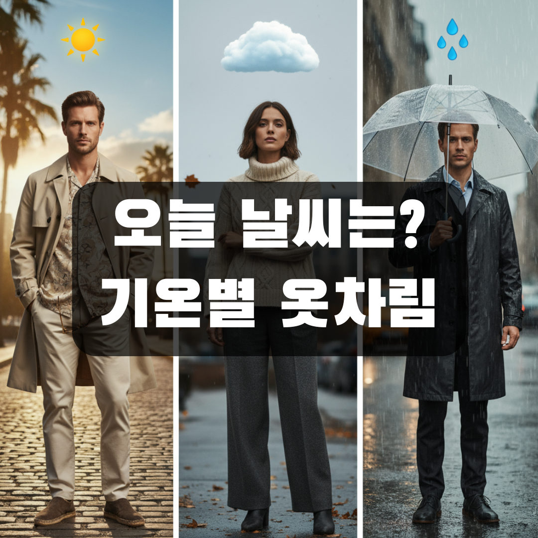 기온별 옷차림