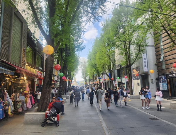 인사동 거리 사진