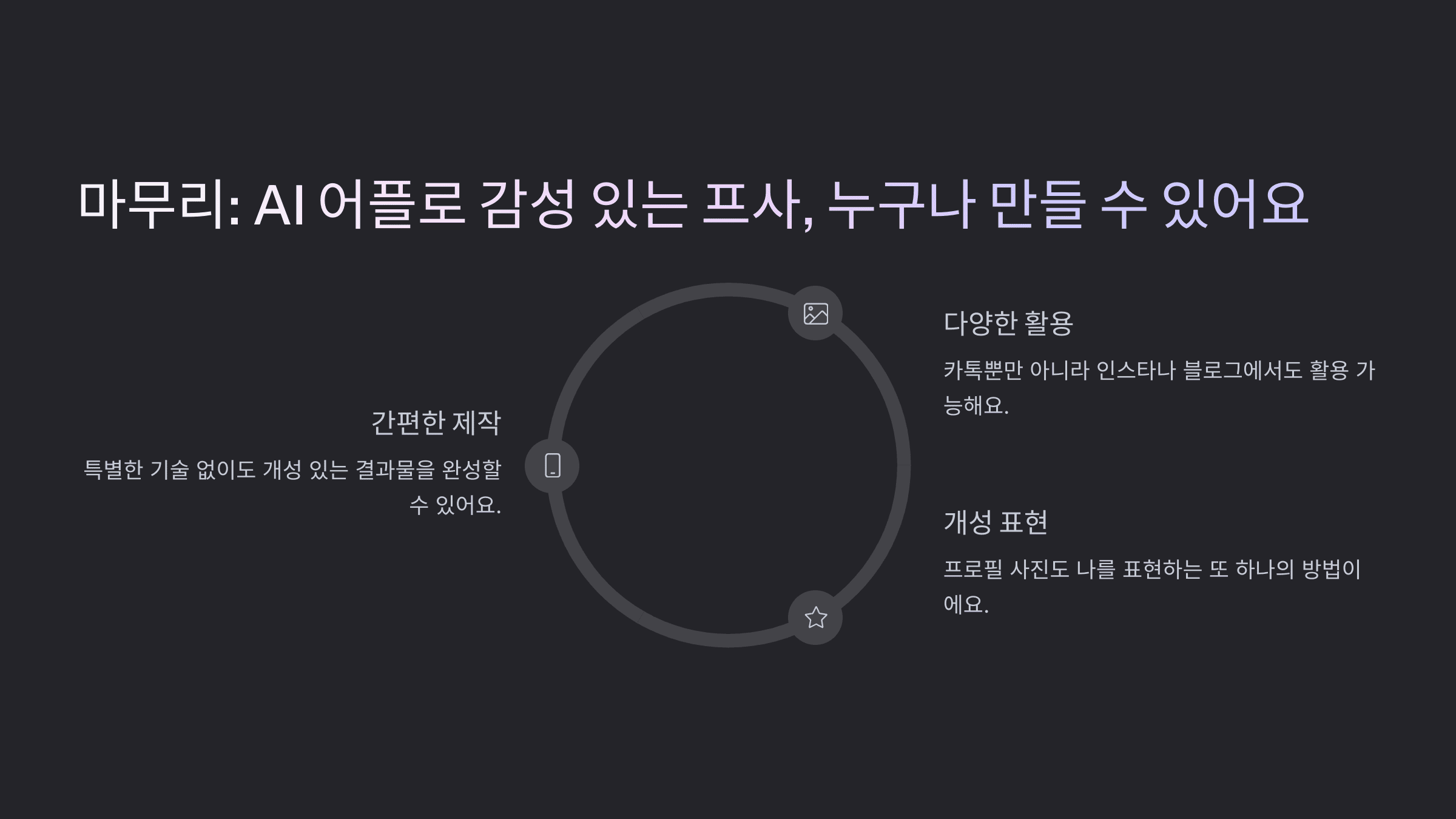 마무리: AI 어플로 감성 있는 프사, 누구나 만들 수 있어요