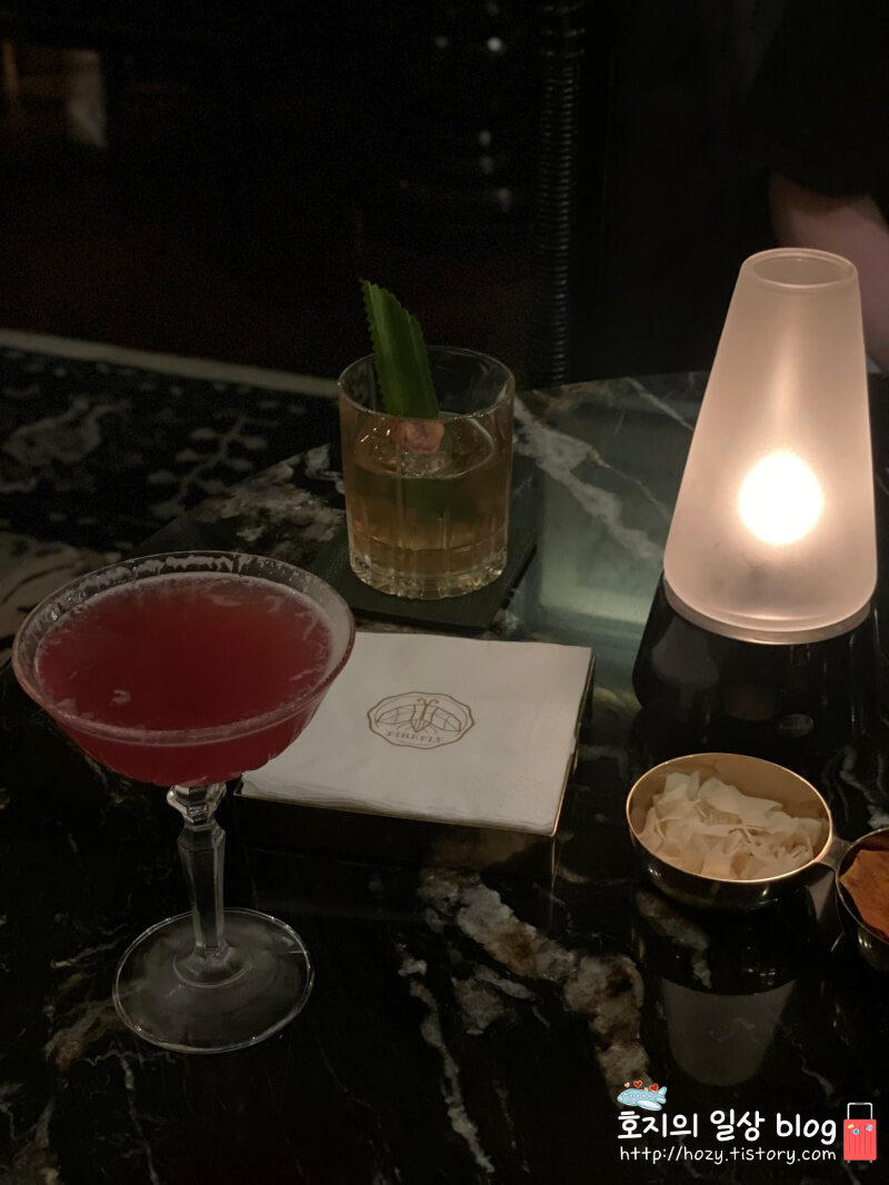 방콕 신돈캠핀스키 파이어플라이바 후기