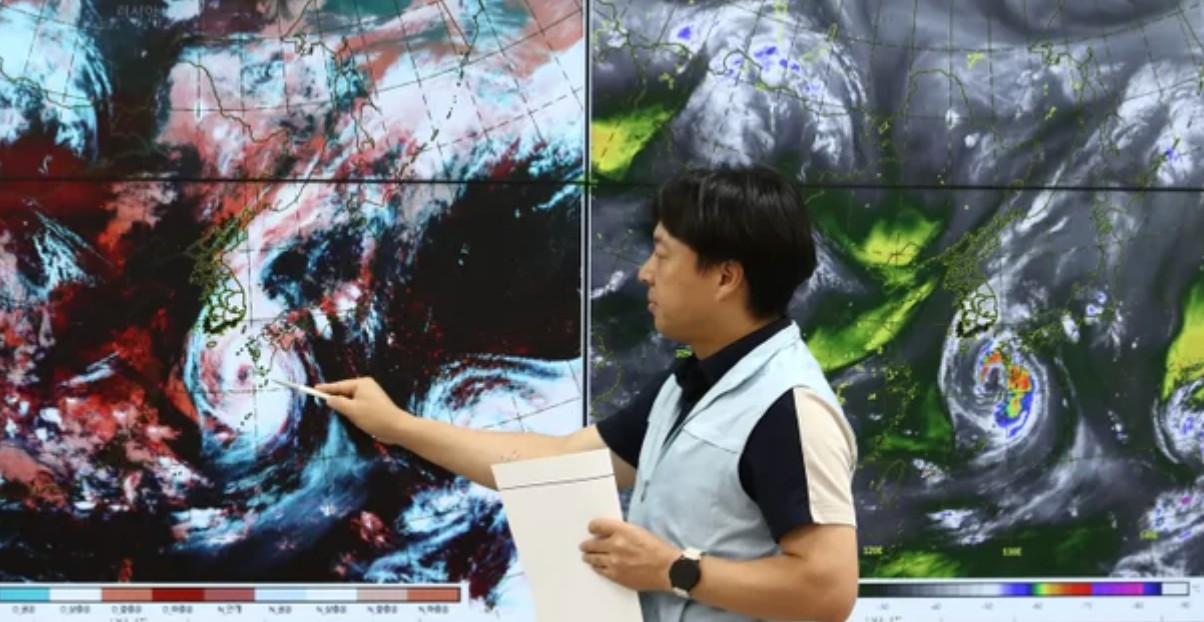 태풍 카눈 예상