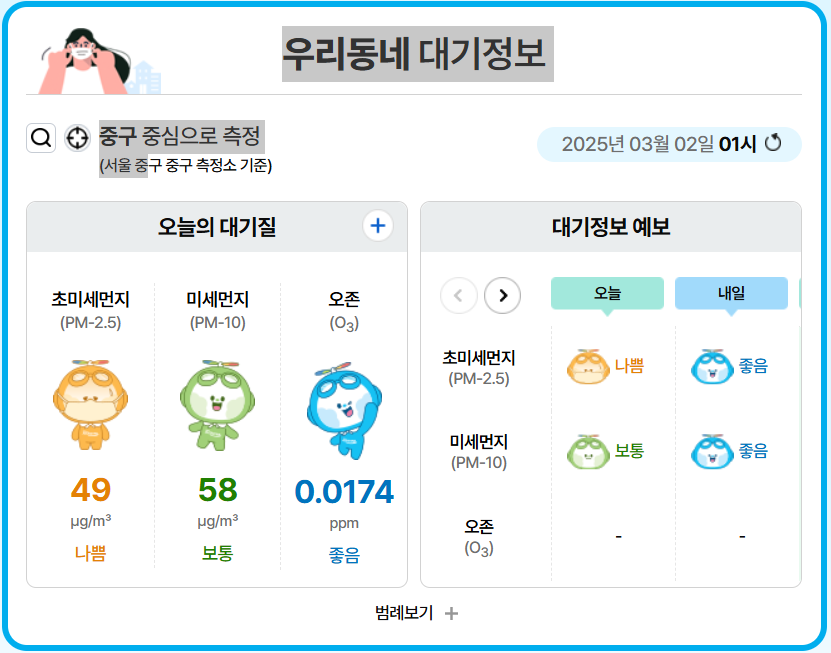 에어코리아-사이트-첫화면