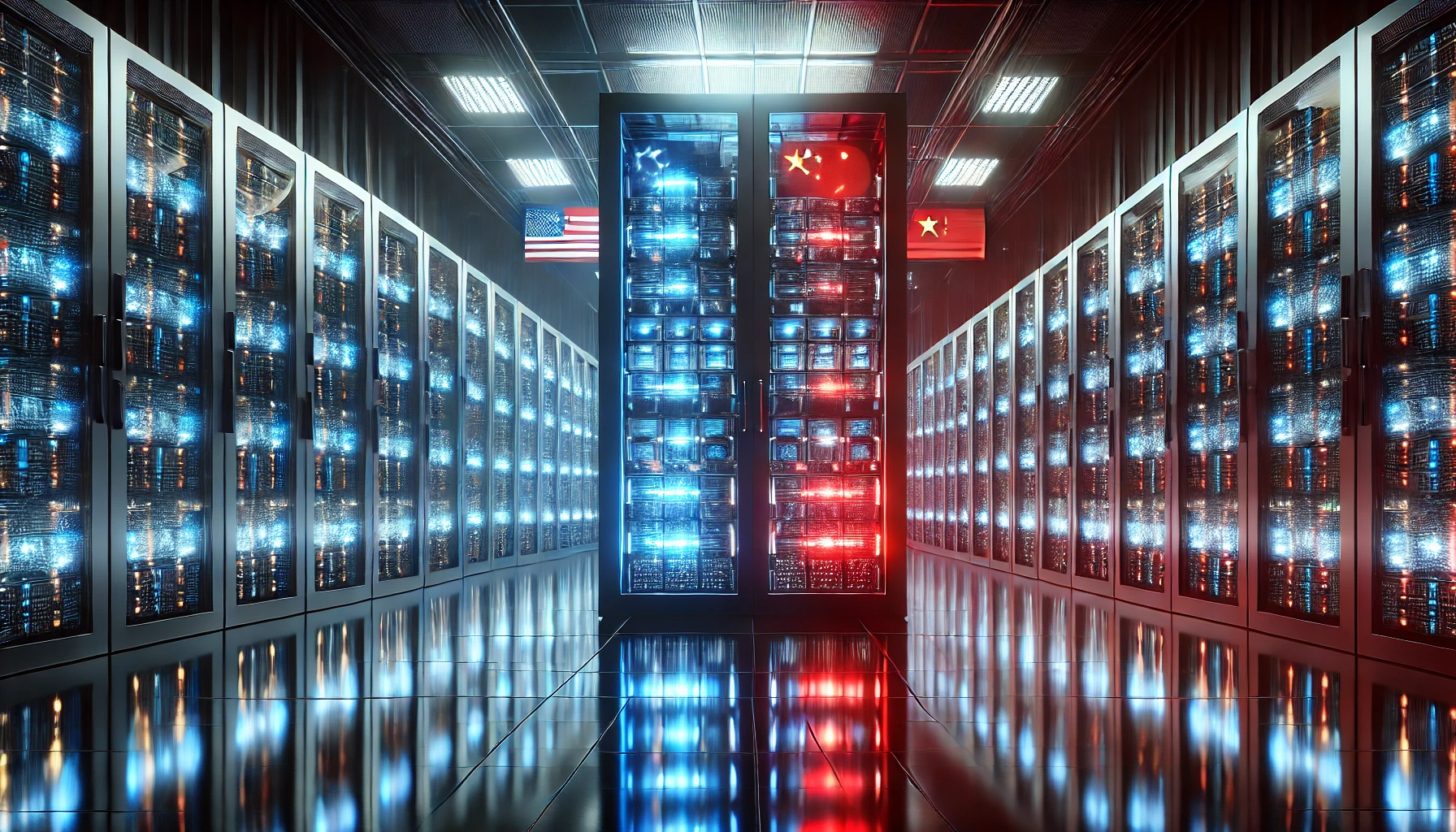 ai 서버 모습을 형상화