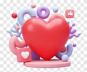 하트 이미지 예쁜 하트 그림 일러스트_18