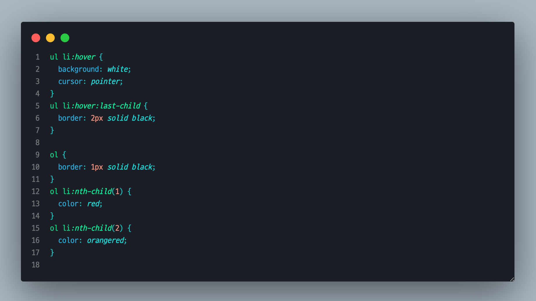 [ampersand] 가상선택자, 가상요소 SCSS 에서 CSS로 컴파일된 형태