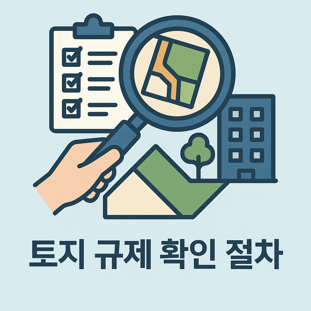 토지 규제 확인 절차