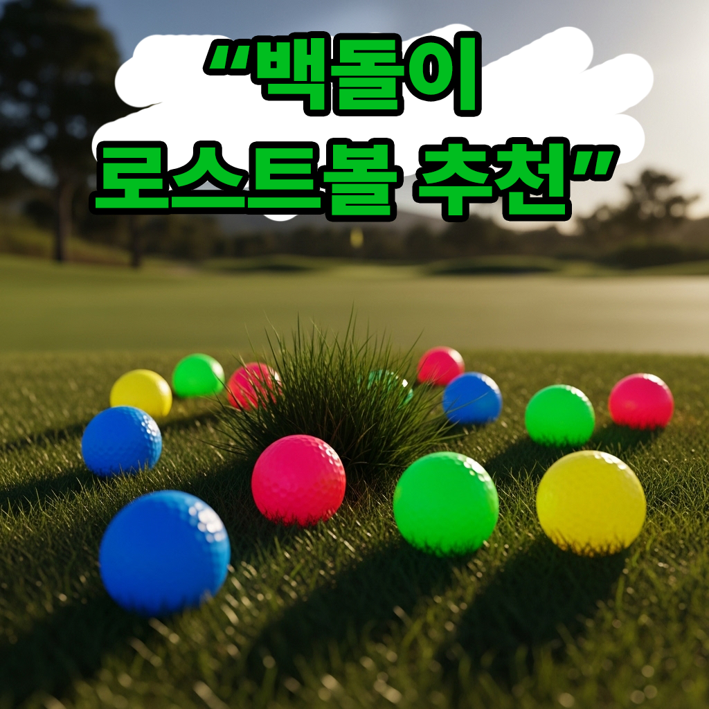 백돌이 로스트볼 추천