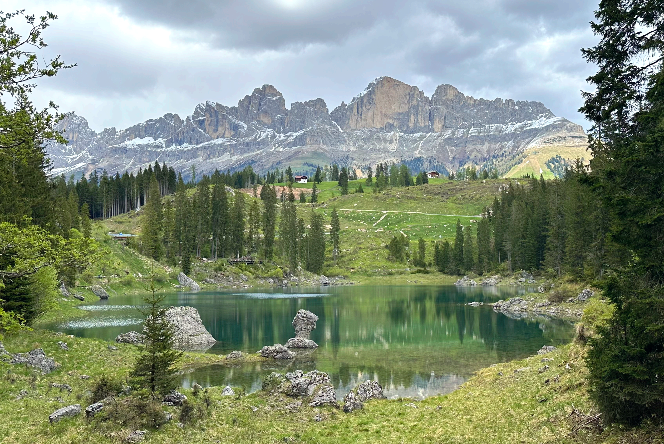 돌로미티, 카레차 호수, Lago Di carezza, 이탈리아